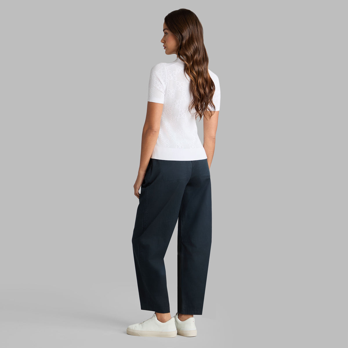 POINTELLE G SWEATER POLO | G/FORE