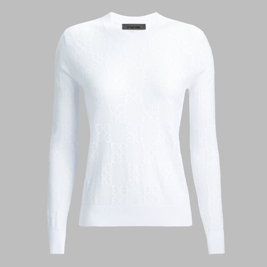 POINTELLE G CREWNECK SWEATER | G/FORE Online