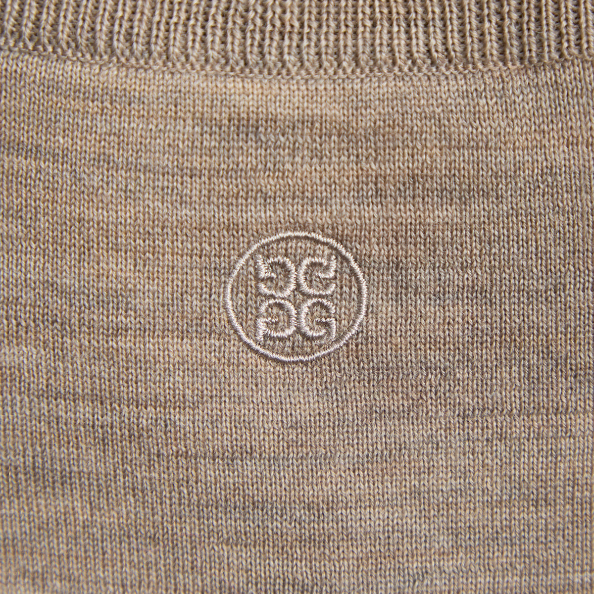 MERINO WOOL COTTON PLAITED 1/4 ZIP SWEATER | G/FORE sale