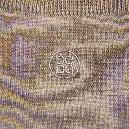 MERINO WOOL COTTON PLAITED 1/4 ZIP SWEATER | G/FORE sale