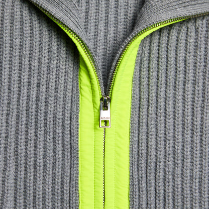 FUNNEL NECK MERINO WOOL SWEATER JACKET | G/FORE For Sale