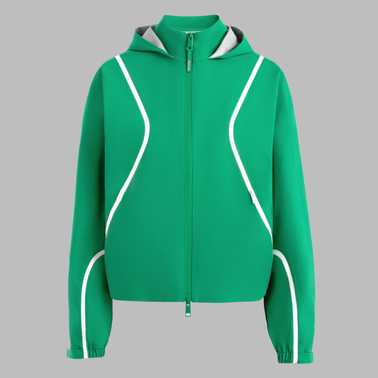 PANELED WATER REPELLENT HOODED JACKET | G/FORE On sale