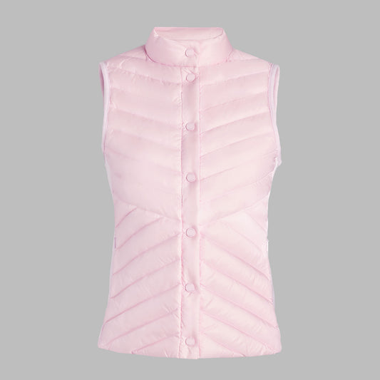 V-DOWN QUILTED STRETCH TECH INTERLOCK VEST | G/FORE