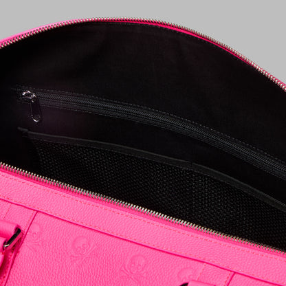 EMBOSSED SKULL & TEES LEATHER WEEKENDER | G/FORE New