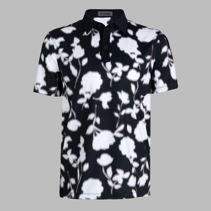 BLUR FLORAL TECH JERSEY POLO | G/FORE Discount