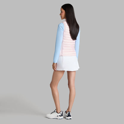 V-DOWN QUILTED STRETCH TECH INTERLOCK VEST | G/FORE US